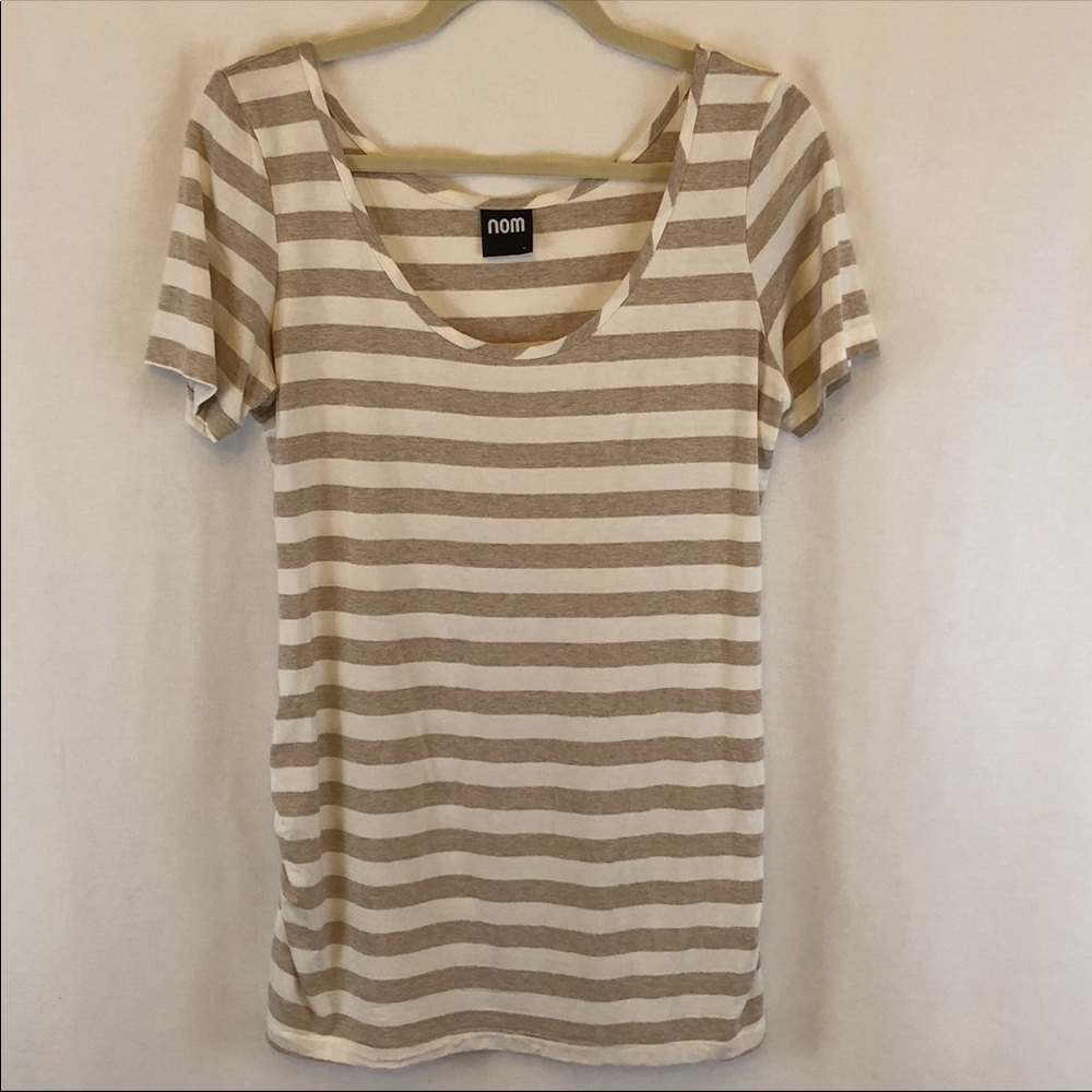 Nordstrom Maternity Top Short Sleeve Size Medium